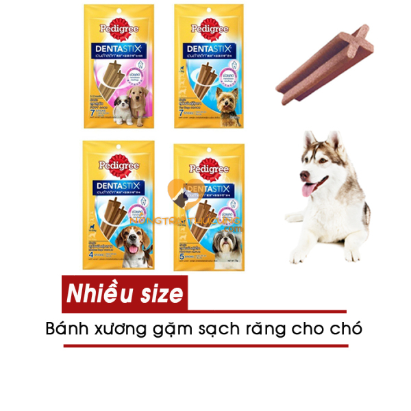 Bánh Xương Pedigree Dentastix Gặm Sạch Răng - Chăm Sóc Răng Cho Chó - Mọi Kích Cỡ Chó - [Nông Trại Thú Cưng]