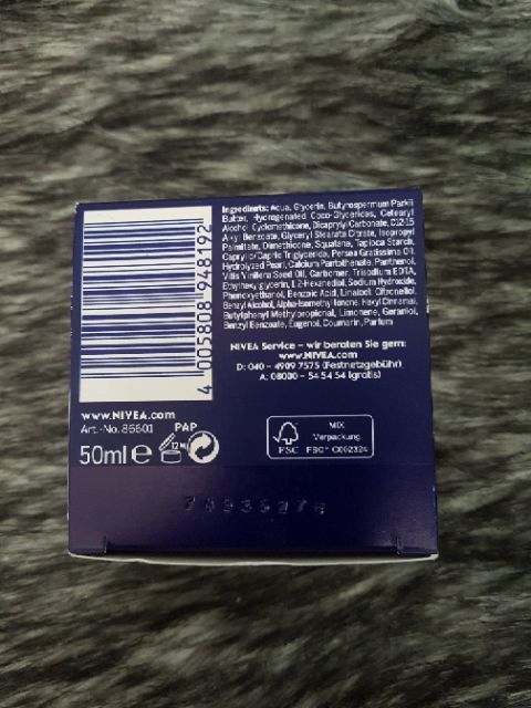 Kem dưỡng da Nivea vital xách tay Đức