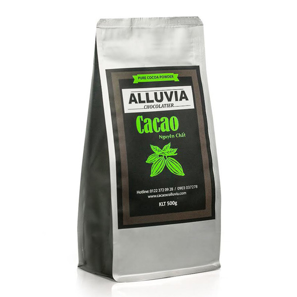 BỘT CA CAO ALLUVIA 500G BỊCH 500G