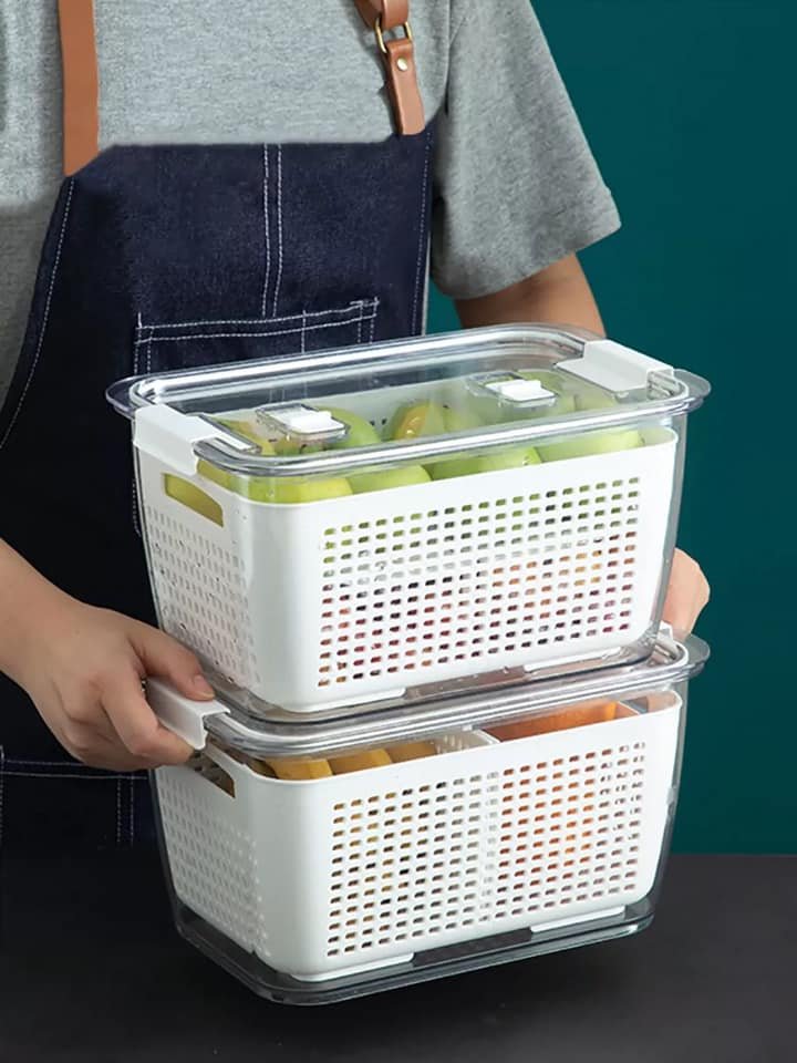 SET2 HỘP ĐỰNG THỰC PHẨM TỦ LẠNH ( hộp 1.7L + hộp 4.5)