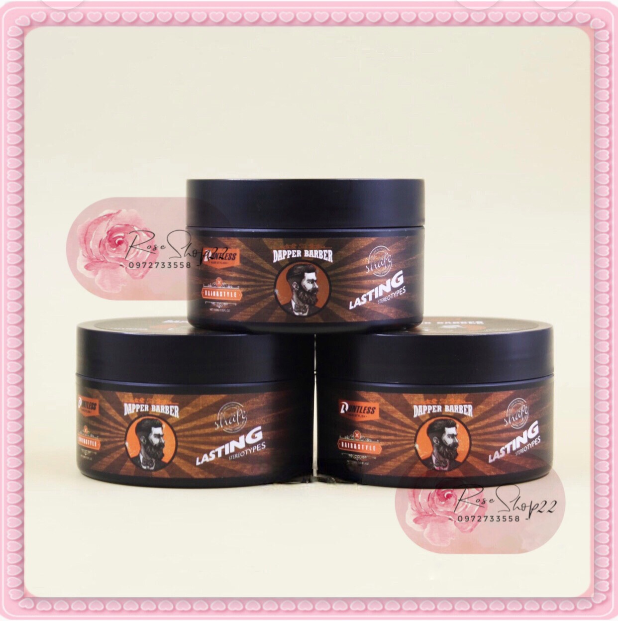 Sáp Vuốt Tóc Dành Cho Nam DAPPER BARBER