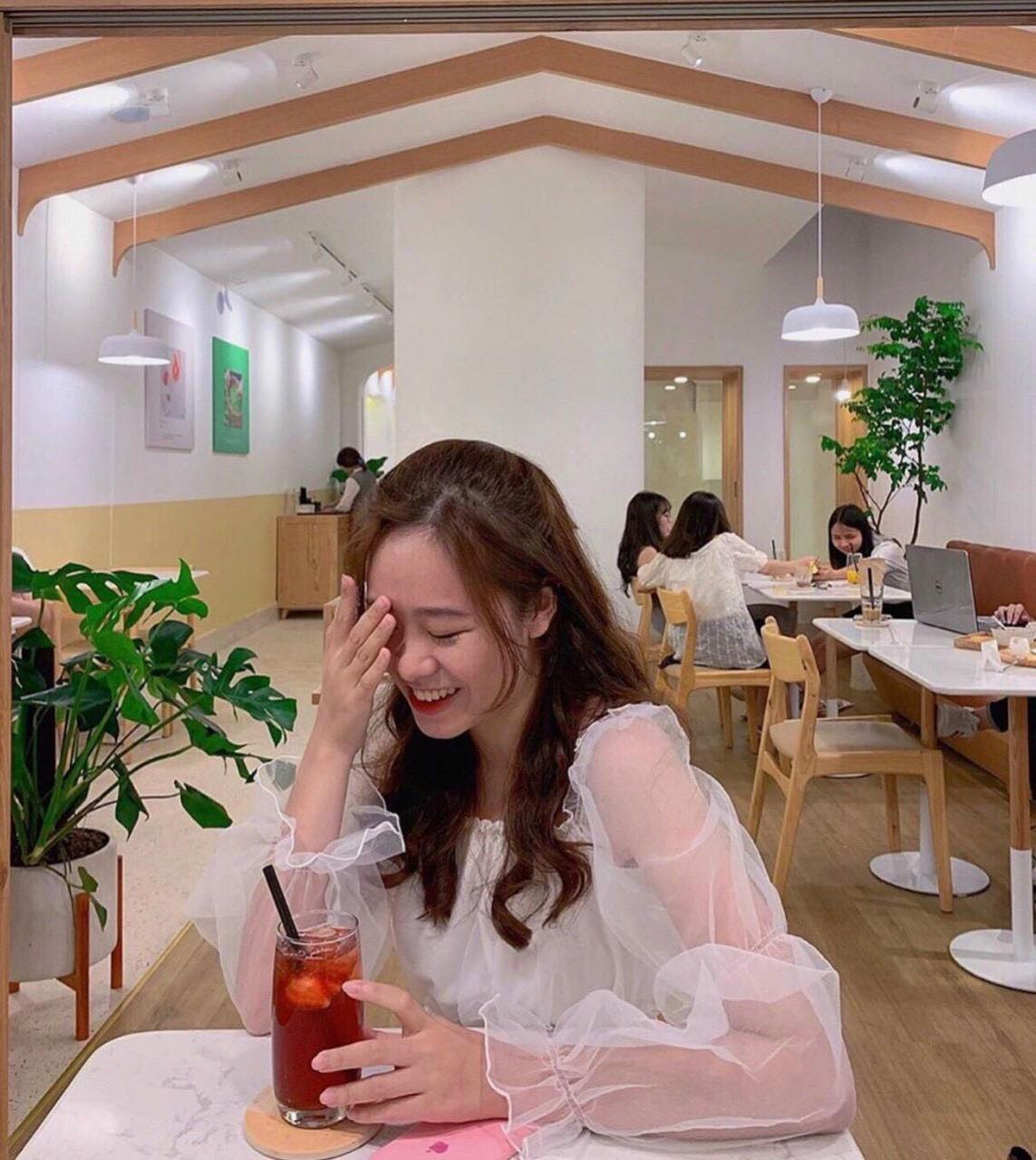 Áo kiểu crotop trễ vai voan nhún tay áo dài phồng bo, loe ống siêu xinh, Áo kiểu thời trang nữ thiết kế mẫu bo nhún lai áo dáng tiểu thư