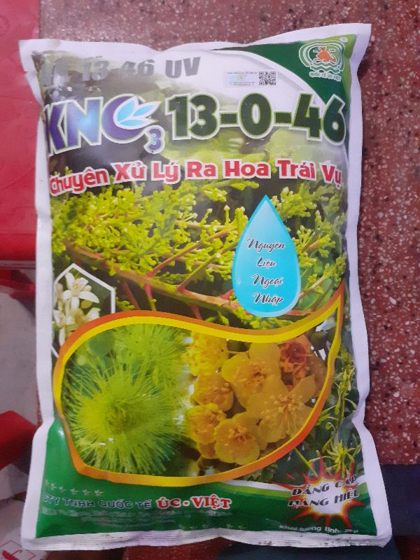 phân bón lá  13 0 46 - Kno3 Goi 2Kg