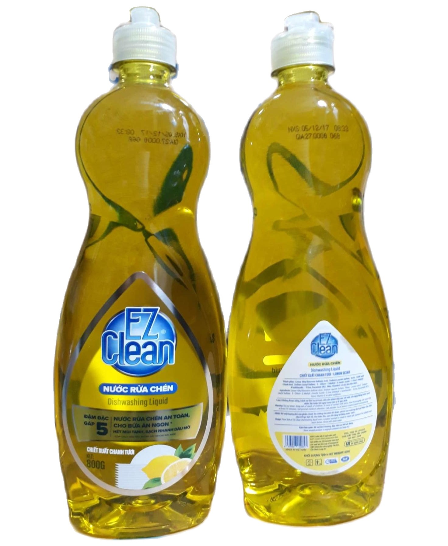 Nước rửa chén đậm đặc EZ hương chanh 800g