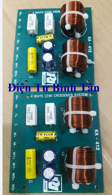 Phân tần loa cao cấp 2 bass 1 trung 1 treble