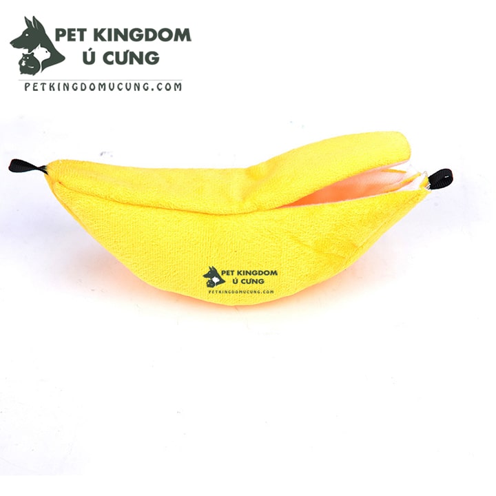 Nhà ngủ chuối treo lồng cho hamster - sóc