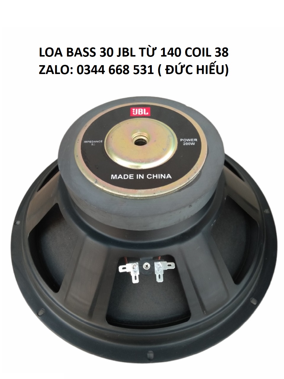 1 CỦ LOA BASS 30 JBL TỪ 140 COIL 41 GÂN MÚT LOA ĐẸP GIÁ RẺ