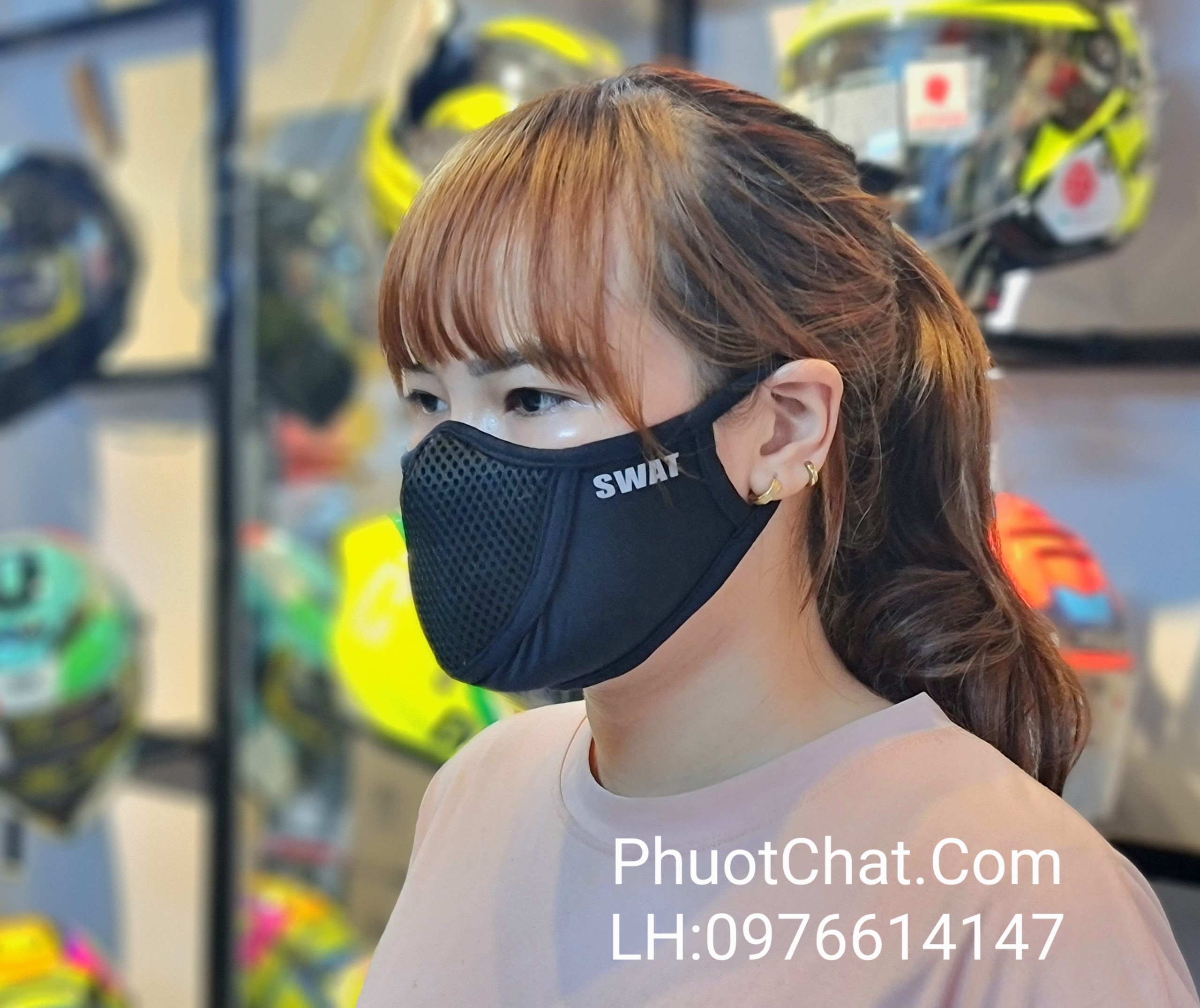 Khăn phượt SWAT X1 phối lưới chống bụi