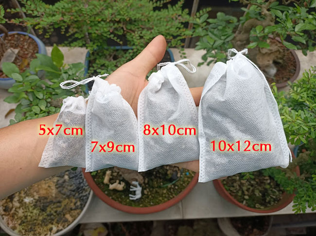 Túi lọc đựng phân 5x7cm (số lượng 100 túi)