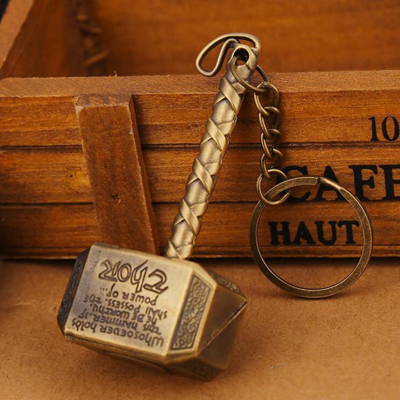 [HCM]MÓC KHÓA Búa Thor - Mjolnir Hammer - Kim loại 8cm