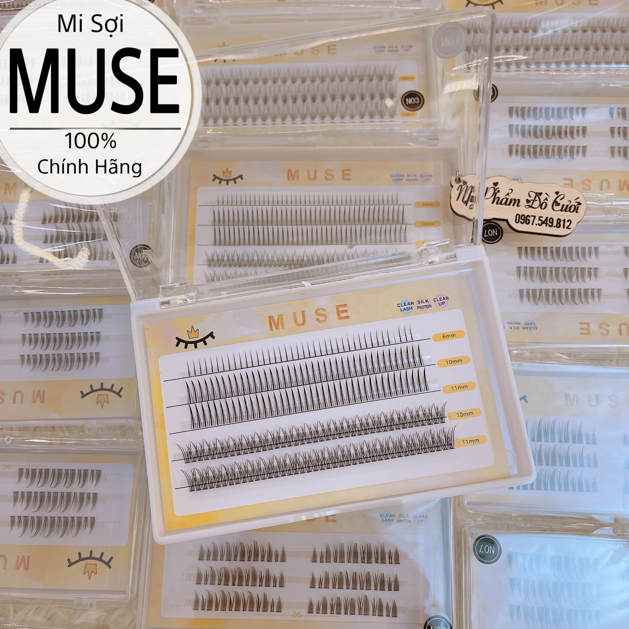 Mi Giả Tách Sợi Mi Chùm Muse Đủ Các Mã [Chính Hãng]