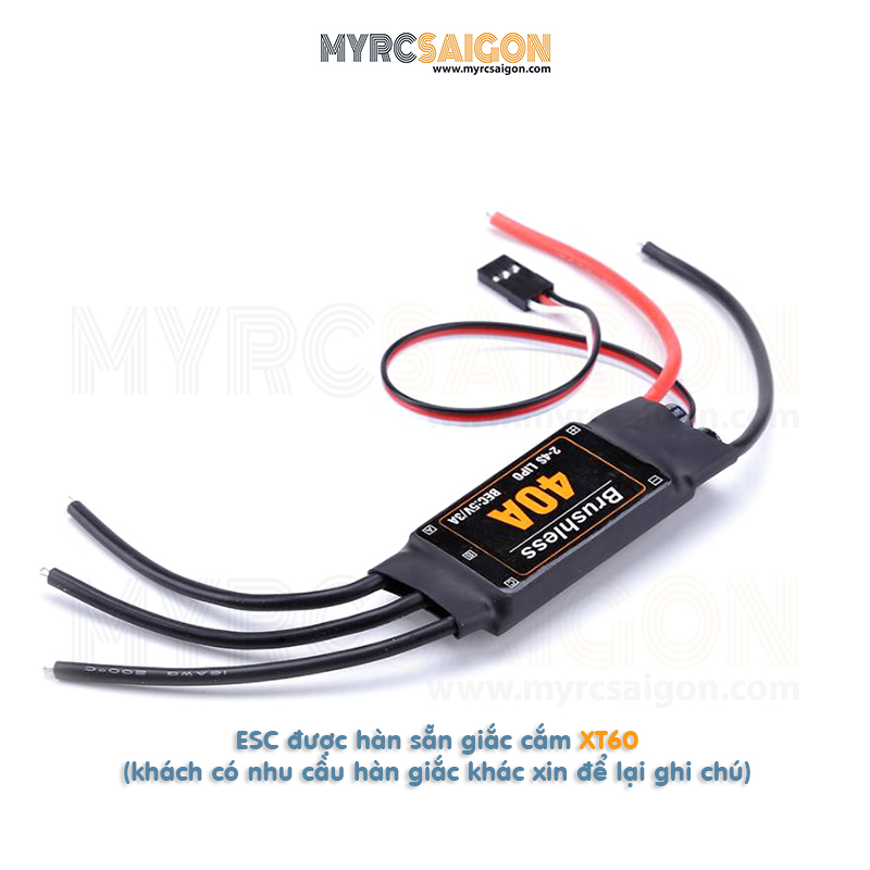 ESC Brushless XXD 30A / 40A Brushless (phiên bản mới 2021)