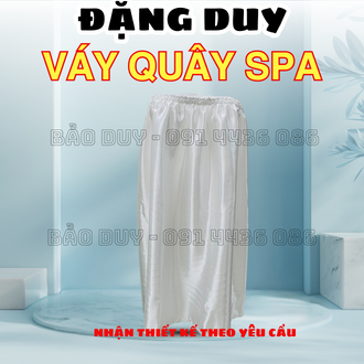 Váy Quây Spa | Chất Liệu Lụa Mát Sang Chảnh Nhiều Màu Để Chọn
