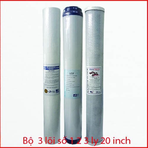 Lõi lọc nước số 3 ly 20 inch CTO