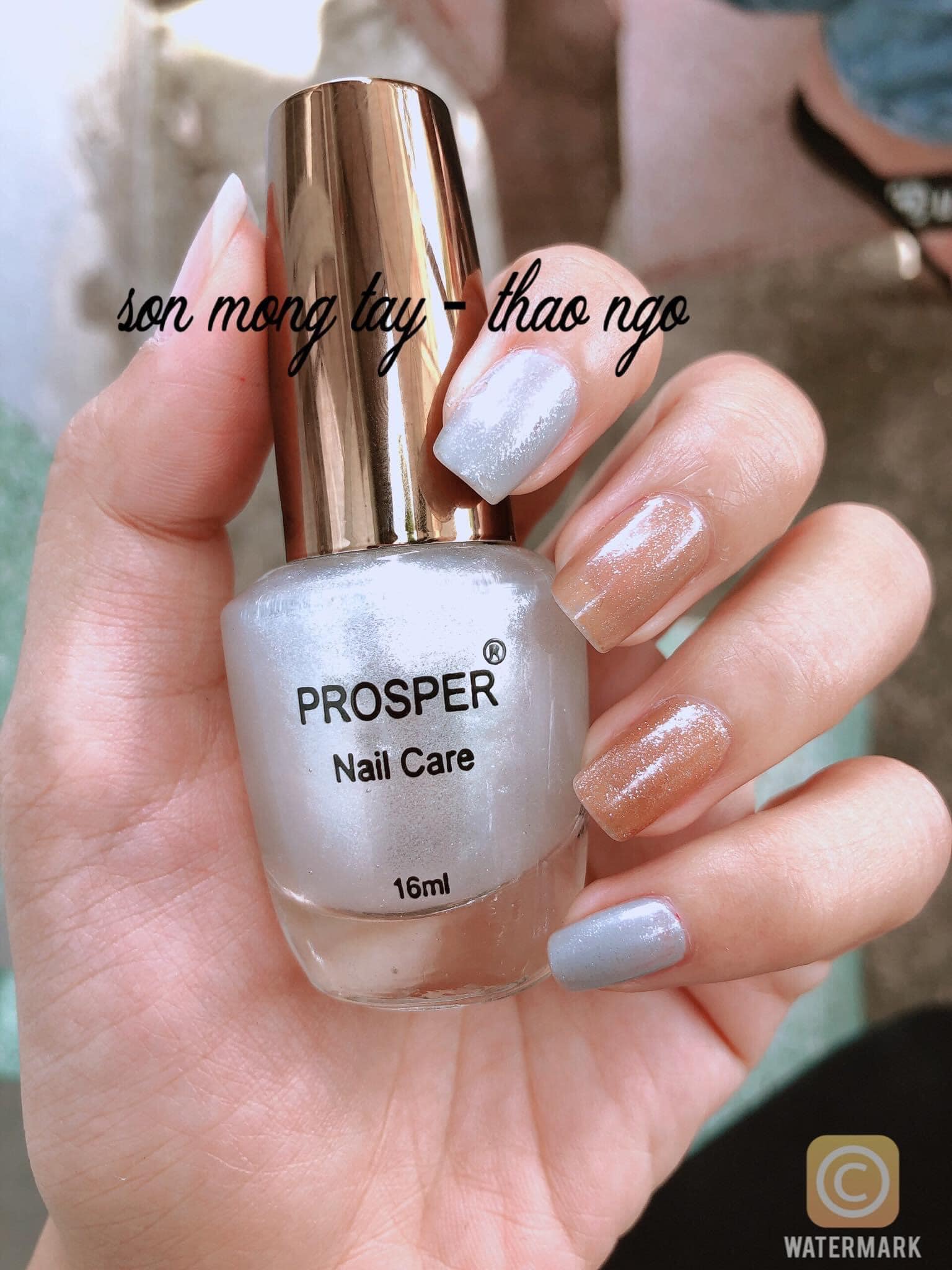 Sơn bóng nhũ Prosper 16ml siêu tiện lợi