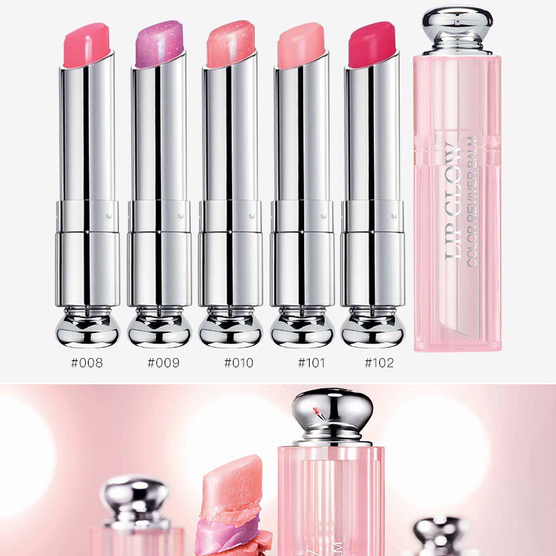 Mua Son dưỡng Dior Addict Lip Glow To The Max 201 Pink, màu hồng nhạt,  chính hãng, Giá Tốt