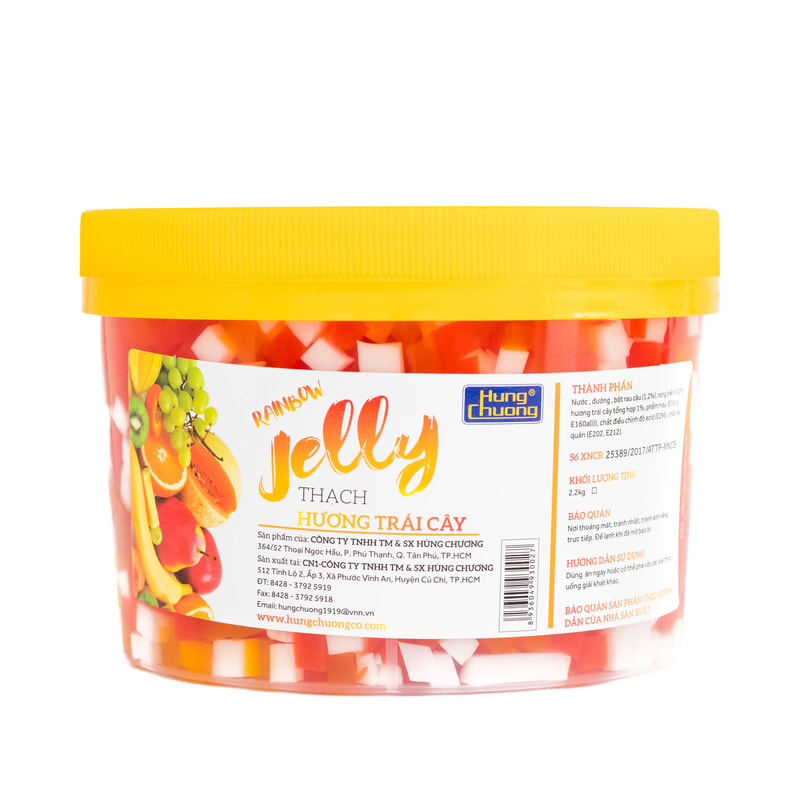 Thạch trái cây Hùng Chương hủ 2.2kg