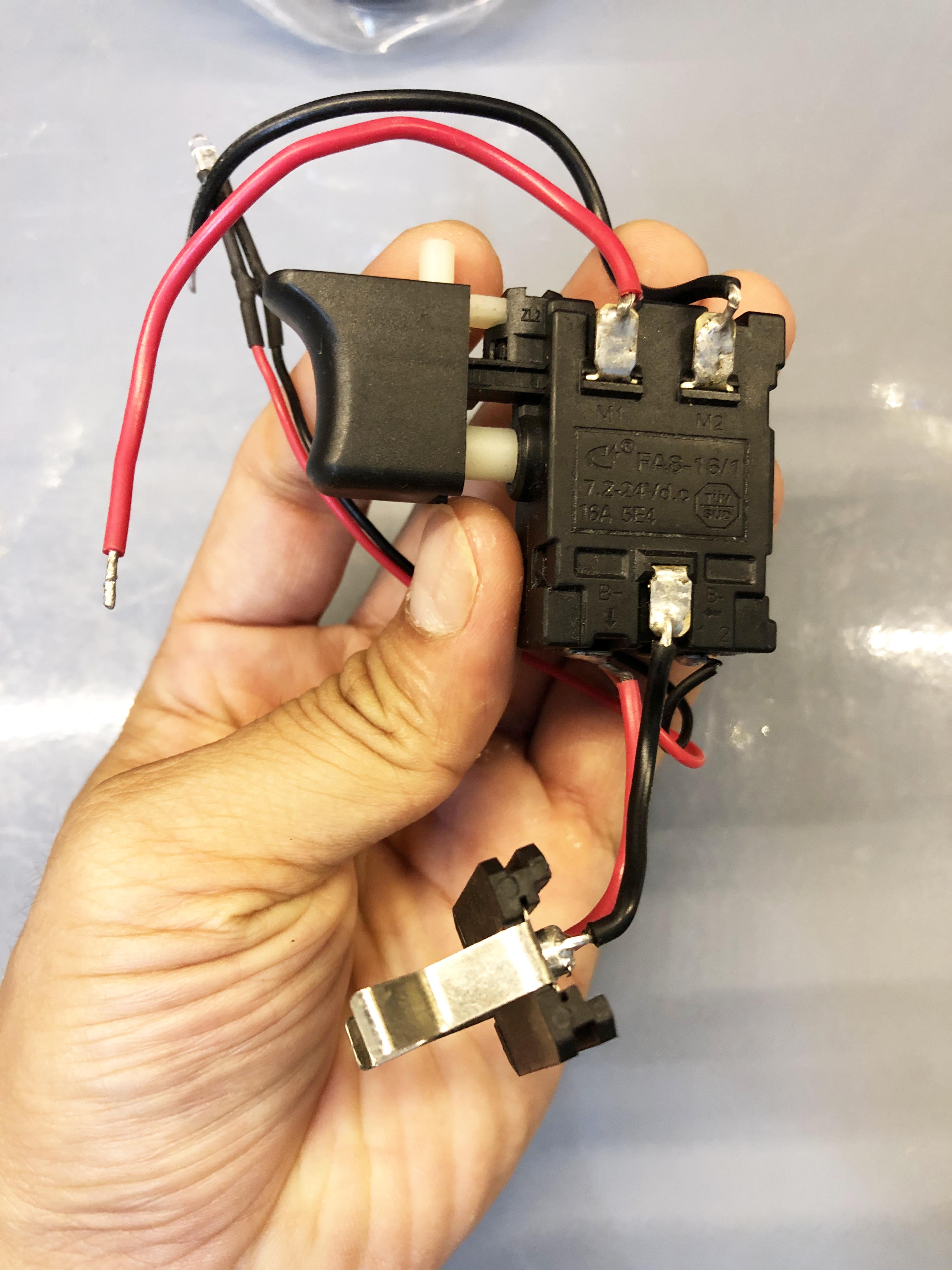 [NPS] Công tắc máy khoan, cò máy khoan cầm tay đa năng 12V, 14.4V, 18V