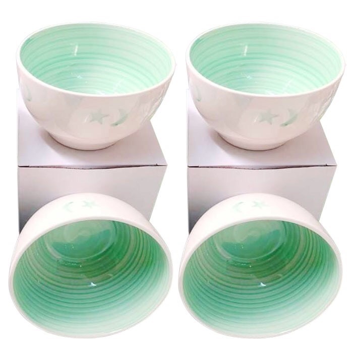 Bộ 2 tô sứ tráng men cao cấp 5.5inch