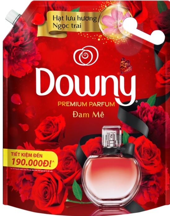 Nước xả vải Downy Hương Nước Hoa túi 3L