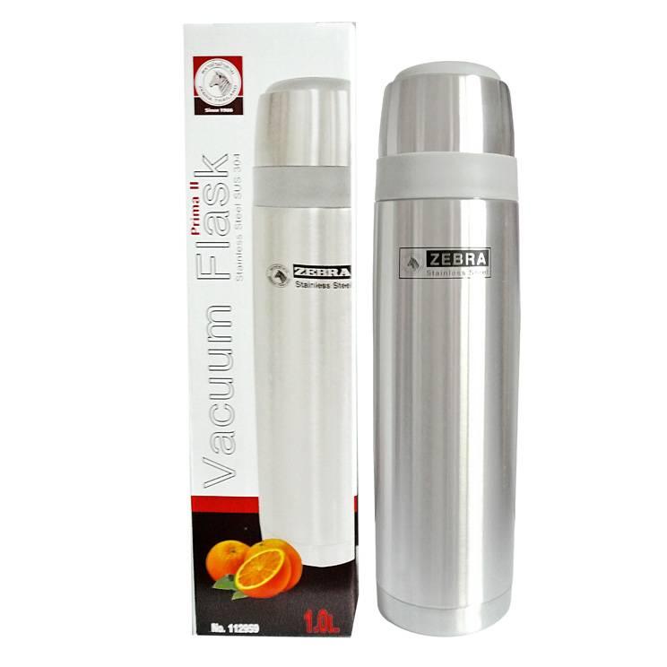 BÌNH GIỮ NHIỆT ZEBRA 1L - 112959 THÁI LAN CAO CẤP ( không túi)