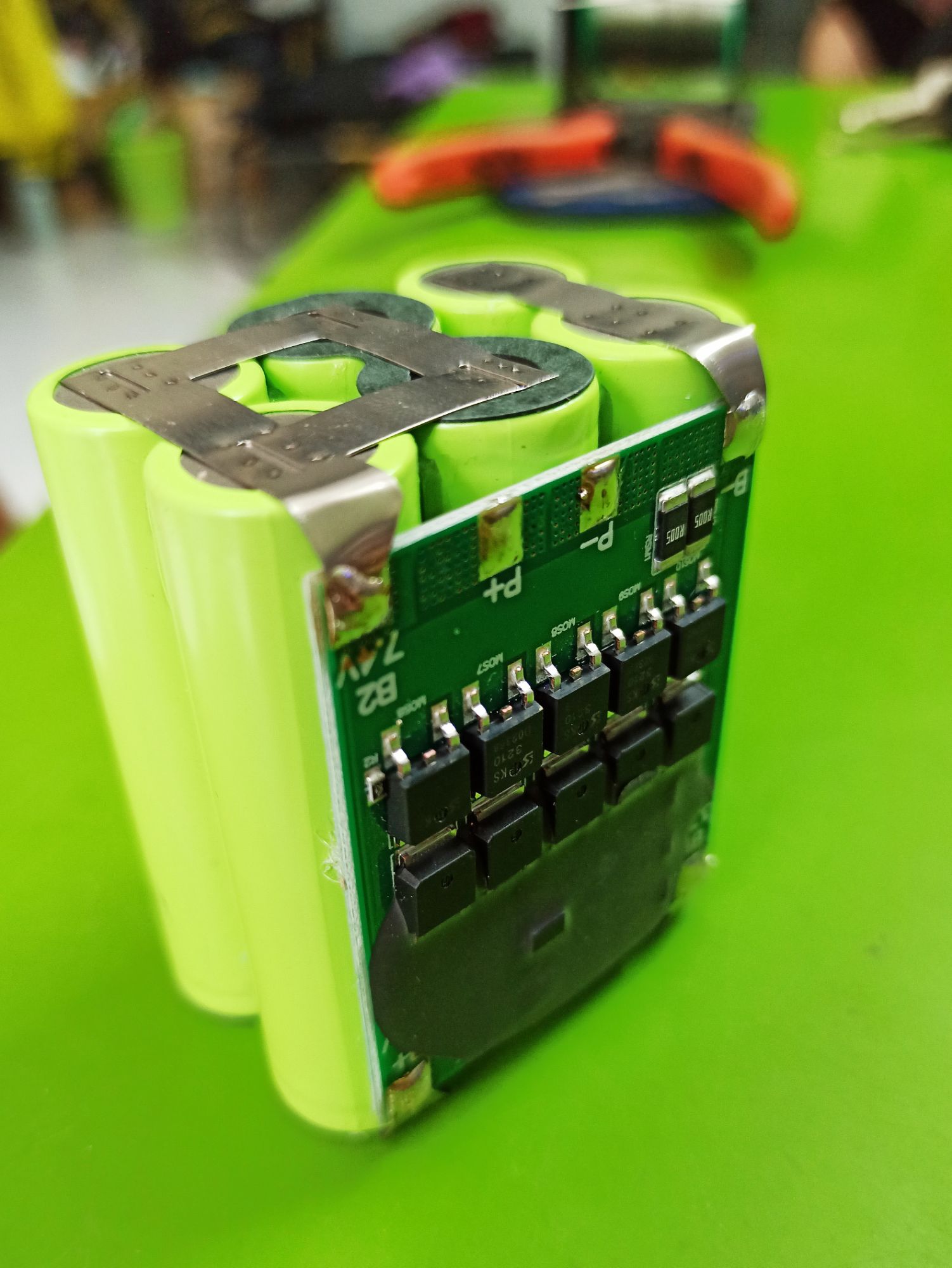 Khối pin 3S 12V lishen xả cao 30A 4000mah