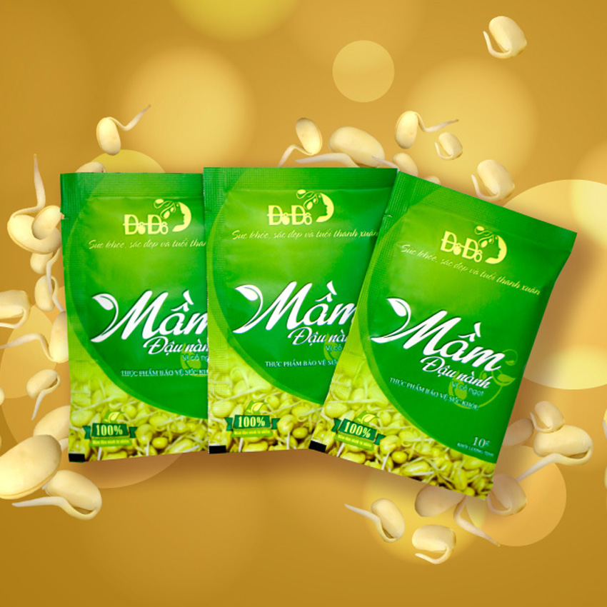 Mầm đậu nành Đô Đô 3 goi 10g