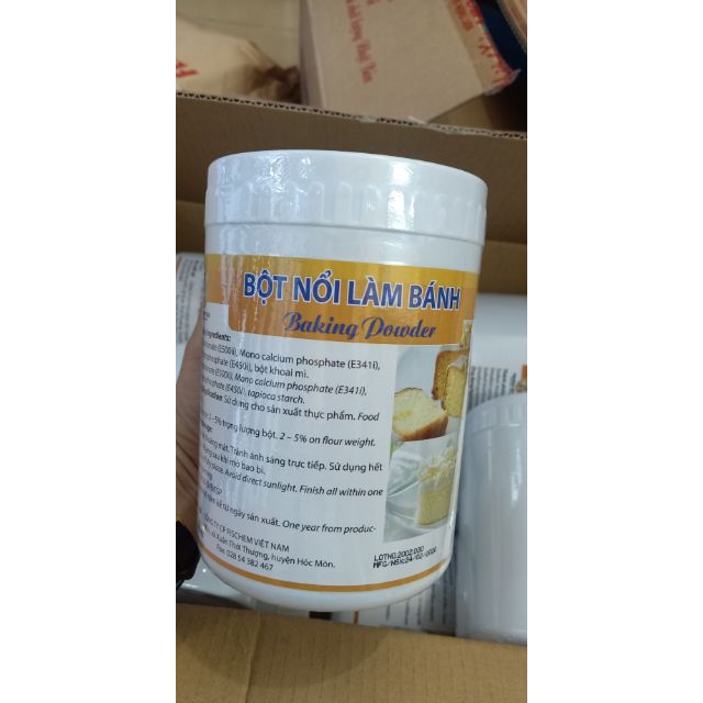 Bột nổi làm bánh faroma(baking powder)hủ 1 kg