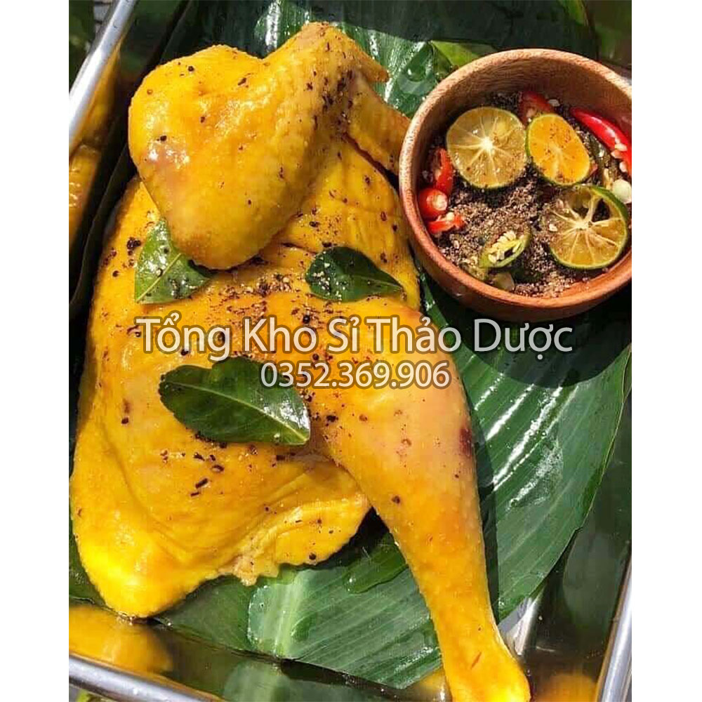 Nguyên liệu gà ủ muối hoa tiêu (Gia vị gà ủ muối xuyên tiêu, set dùng cho con gà 1-2kg)