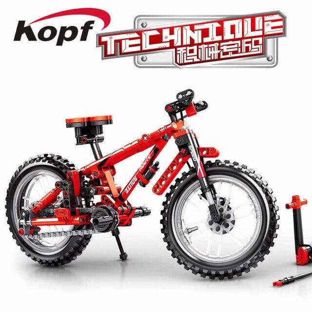 Lắp ráp Lego technic 703302 - Mô hình xe đạp leo núi 306 chi tiết