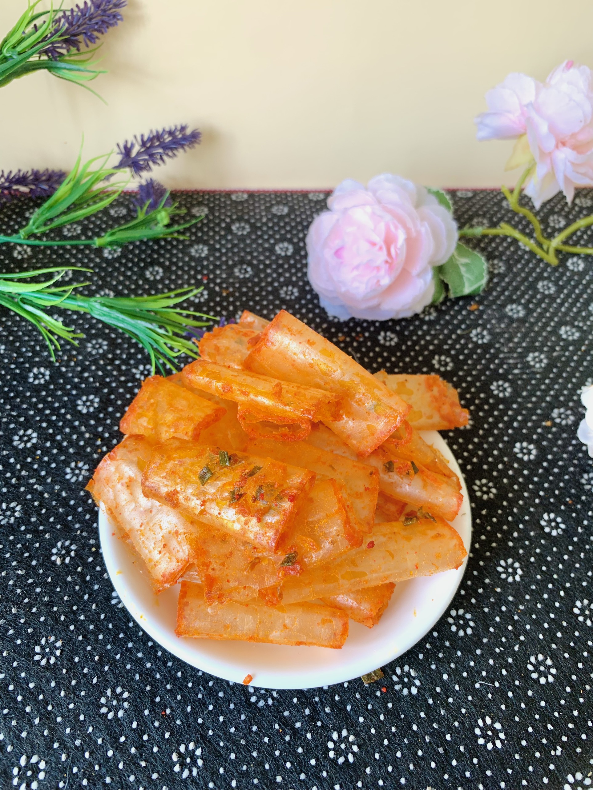 Bánh Tráng Cuộn Tôm Hành Bò Đội Nón