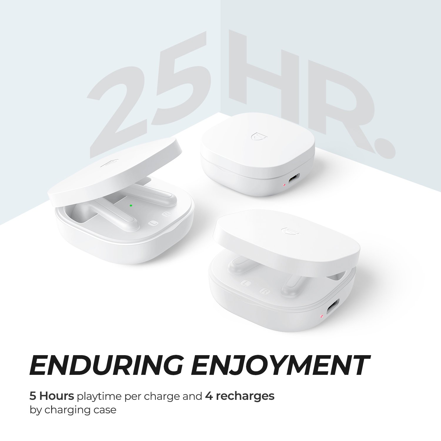 Tai nghe True Wireless Bluetooth SoundPeats TrueAir 2  aptX QCC3040 Bluetooth V5.2 (New Version)