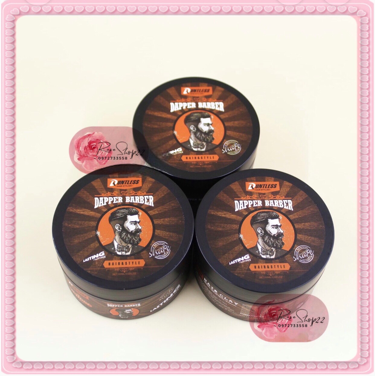 Sáp Vuốt Tóc Dành Cho Nam DAPPER BARBER