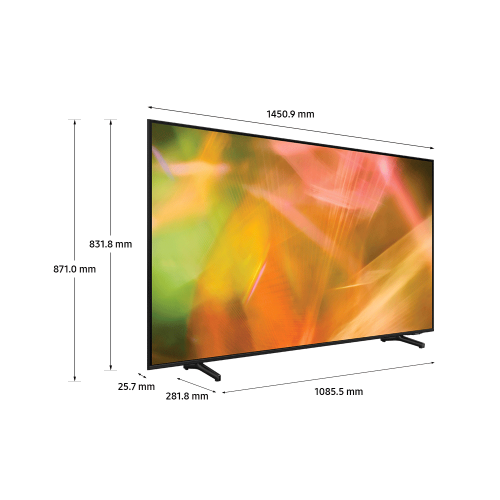 [Miễn phí lắp đặt + Freeship] Smart TV Samsung Crystal UHD 4K 65 inch UA65AU8000KXXV