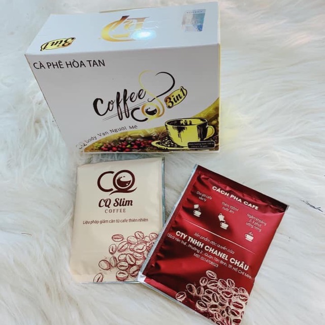 HCMCafe giảm cân CQ SLIM COFFEE