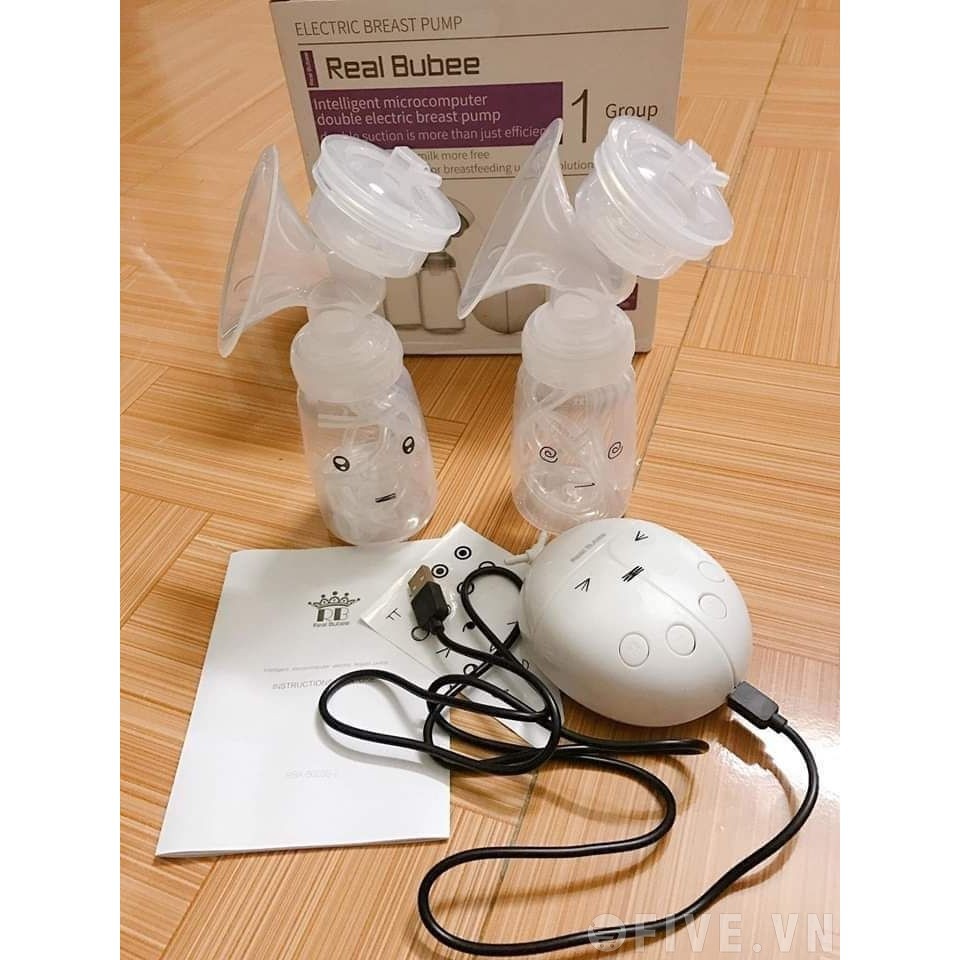 Máy hút sữa điện đôi Real Bubee cao cấp