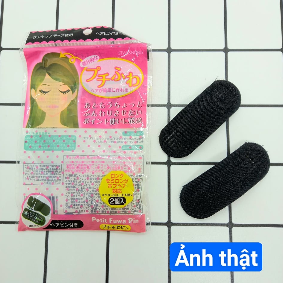 Kẹp tóc làm phồng mái tóc nữ tiện lợi set 2 cái