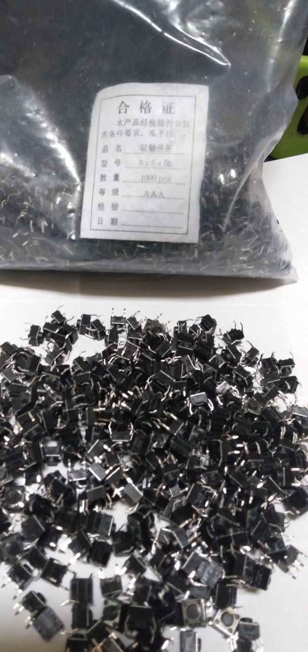 100 công tắc chíp 6x6x5- 4 chân