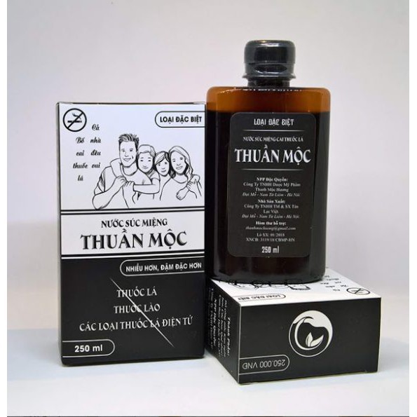 NƯỚC SÚC MIỆNG CAI THUỐC LÁ-THUỐC LÀO THUẦN.MỘC