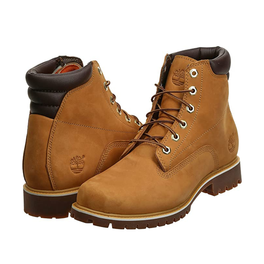 [Sale] Timberland Giày Thể Thao Nam 6 inch Basic Alburn Boot WP Wheat Nubuck TB03757824