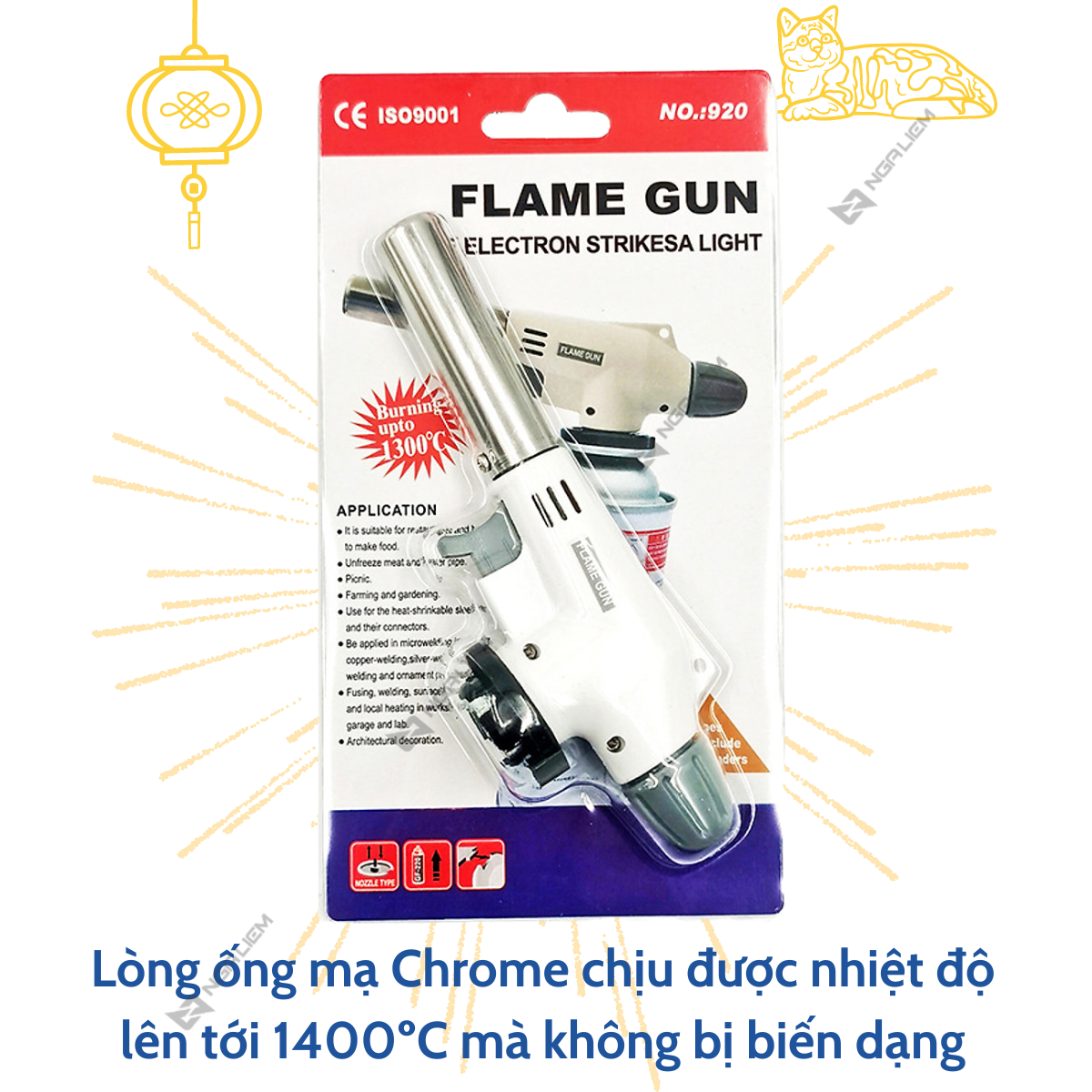 Khò Ga No.920 Trắng Flame King Tools [Hàng Giá Siêu Tốt]