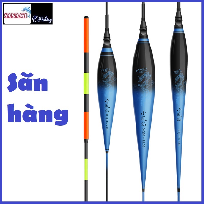 Phao câu đài ngày đêm long dương truyền tín hiệu siêu nhạy spc-31 -sanami fishing- chuyên câu đơn, câu đài