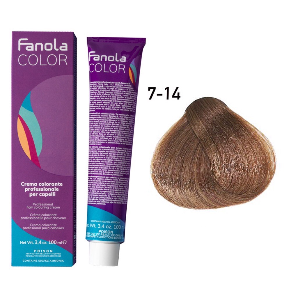 Thuốc nhuộm tóc cao cấp fanola color professional 100ml