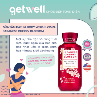 [HCM]Gel tắm Japanese Cherry Blossom Bath & Body Works Shower Gel 295ml thumbnail
