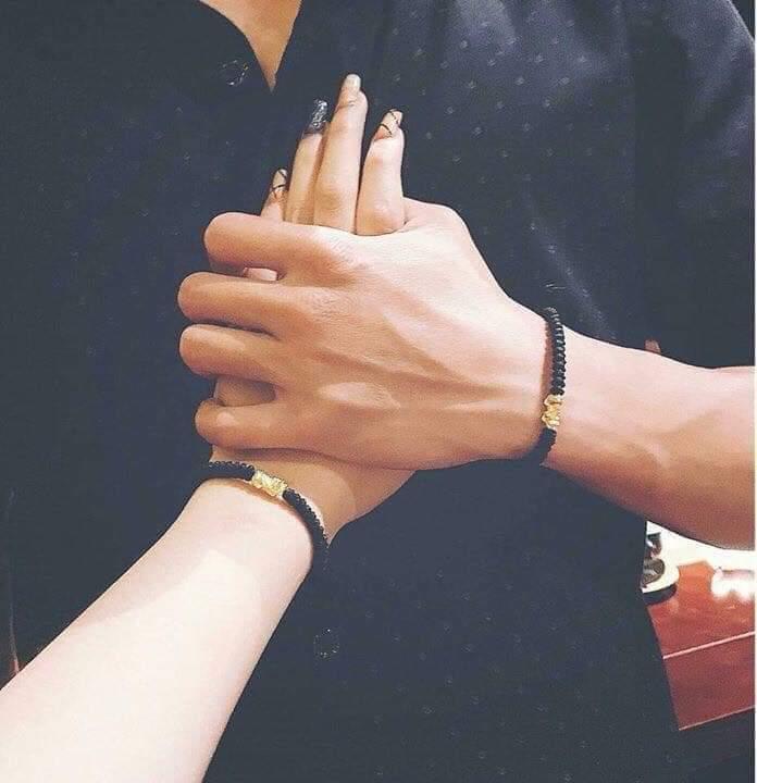 Vòng tay chỉ đỏ Tỳ Hưu vàng 24K