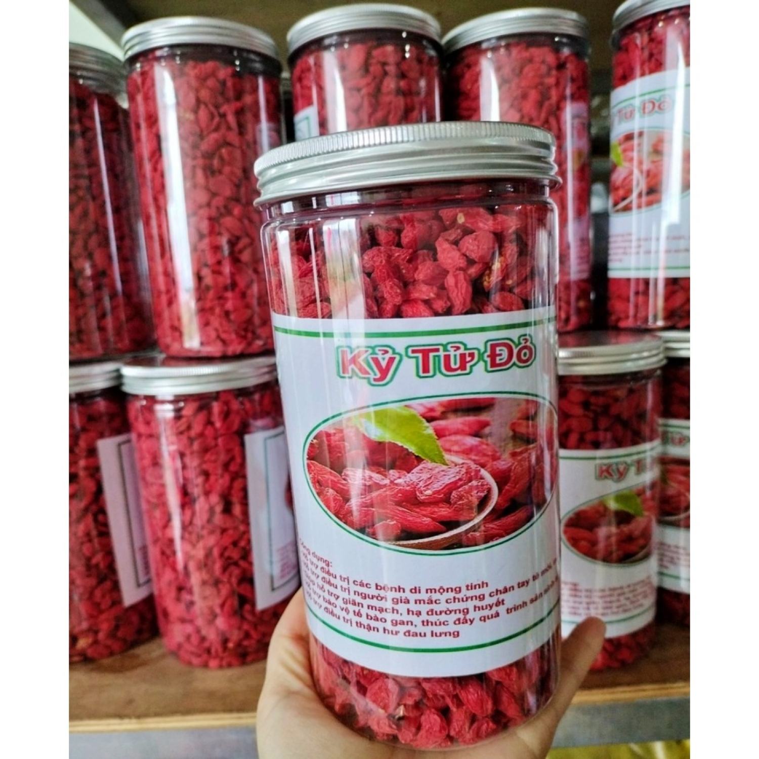 Kỷ tử đỏ hữu cơ Organic khô thượng hạng - Hạt trường thọ