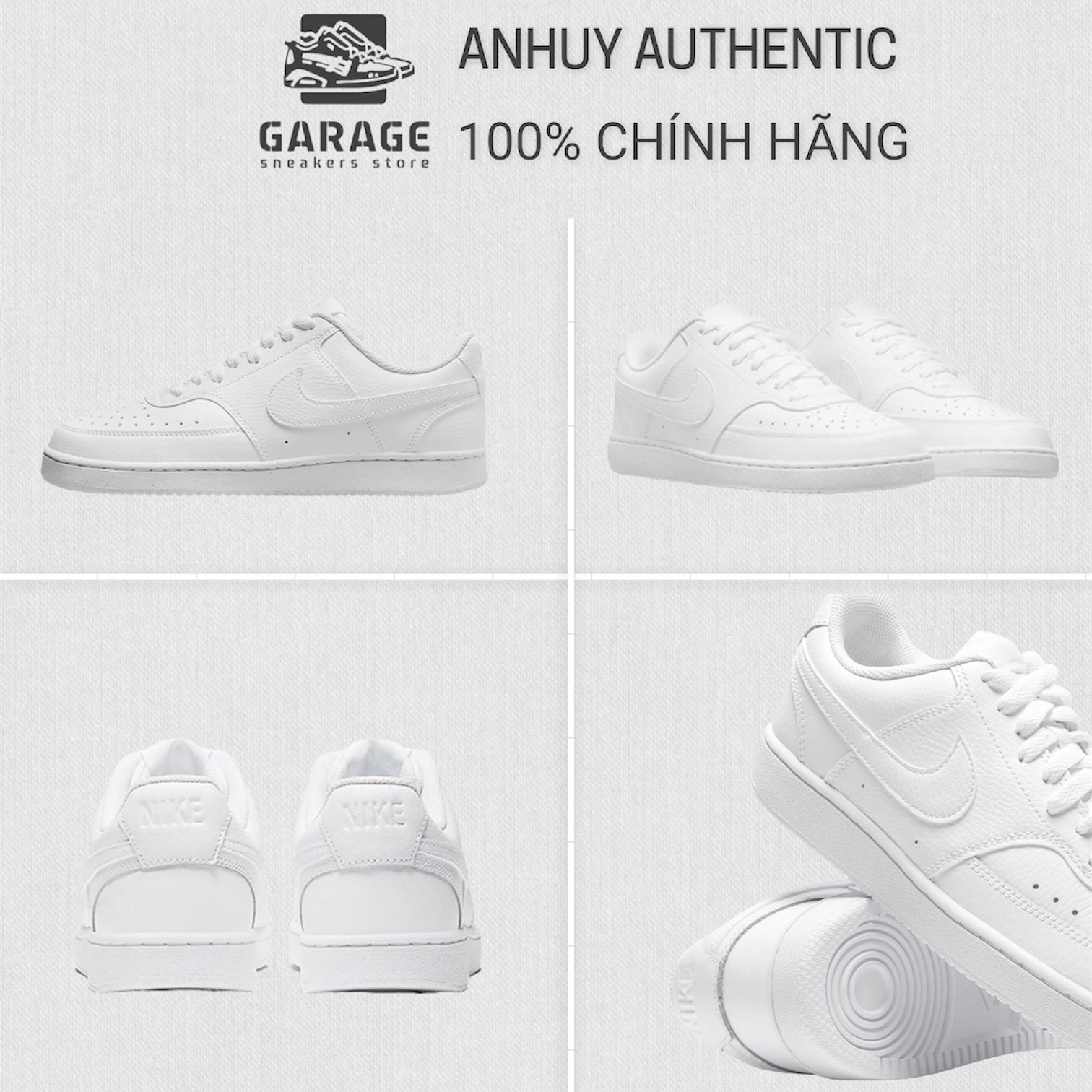 [100% CHÍNH HÃNG] Giày Nike Court Vision low