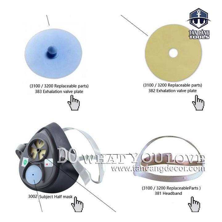Mặt nạ phòng độc + 10 bông lọc