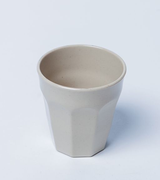 Ly melamine uống trà cao 8.9cm màu đen, nâu