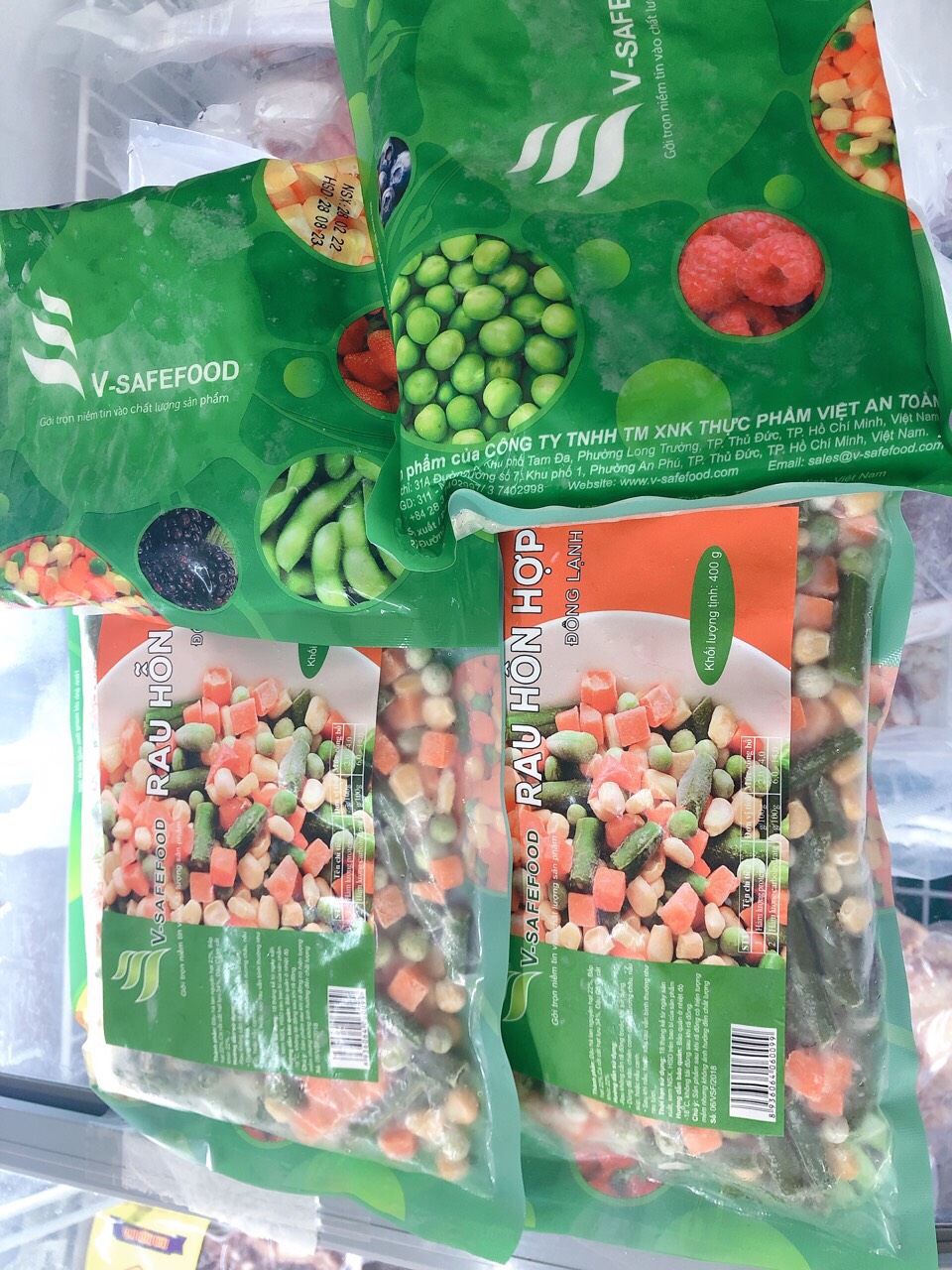 [CHỌN PHƯƠNG THỨC GIAO HỎA TỐC HCM] - RAU HỖN HỢP ĐL 400G